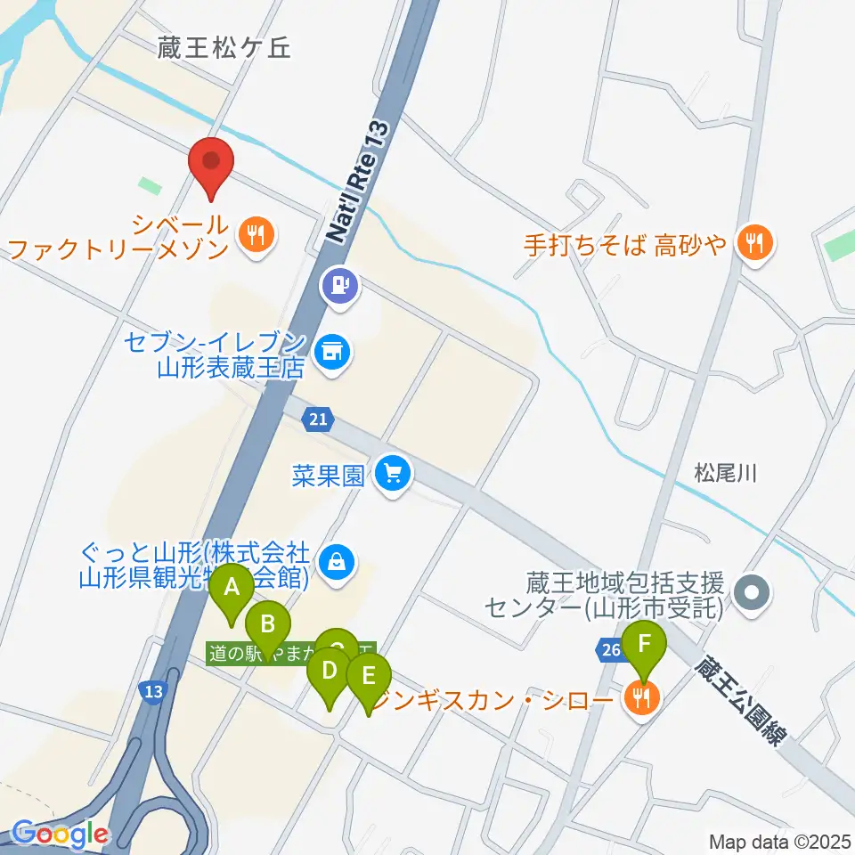 東ソーアリーナ周辺の駐車場・コインパーキング一覧地図