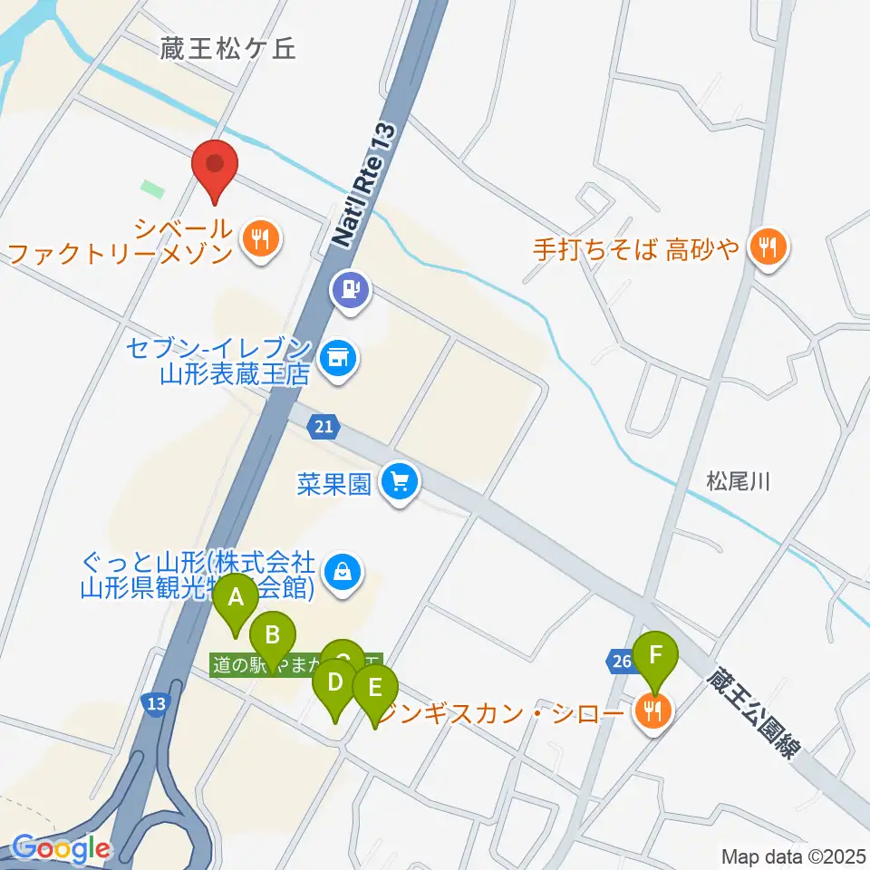 東ソーアリーナ周辺の駐車場・コインパーキング一覧地図