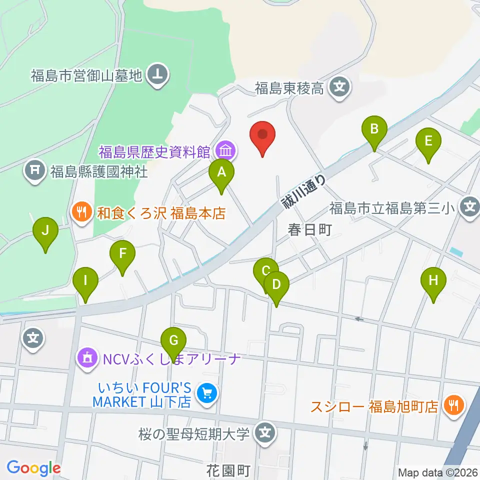 とうほう みんなの文化センター 周辺の駐車場 コインパーキング一覧マップ