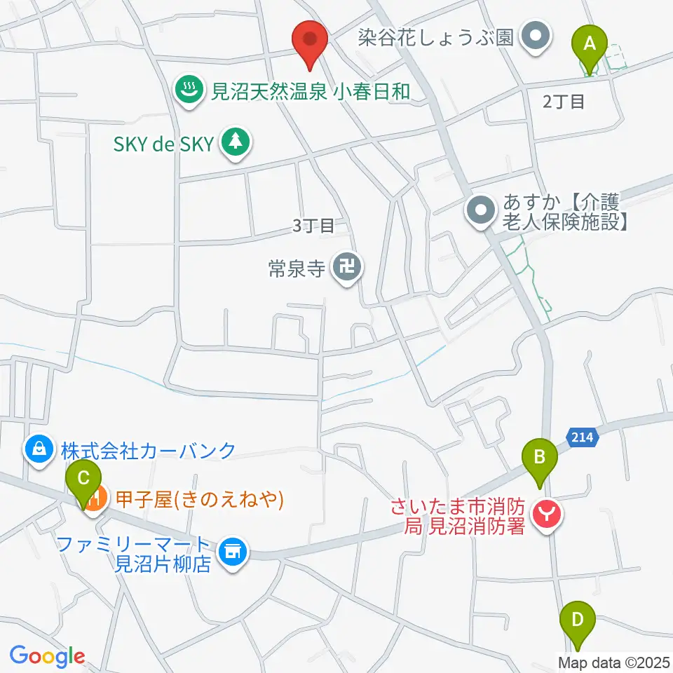 片柳コミュニティセンター 周辺の駐車場・コインパーキング一覧地図