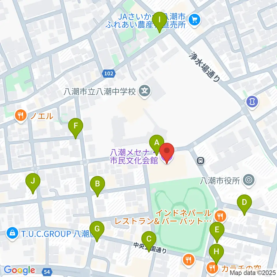 八潮メセナ周辺の駐車場・コインパーキング一覧地図