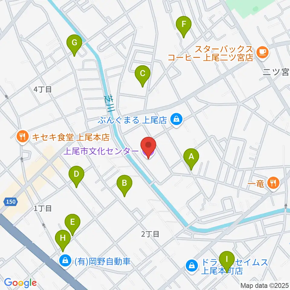 あげお富士住建ホール周辺の駐車場・コインパーキング一覧地図