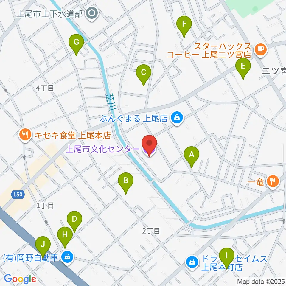 あげお富士住建ホール周辺の駐車場・コインパーキング一覧地図