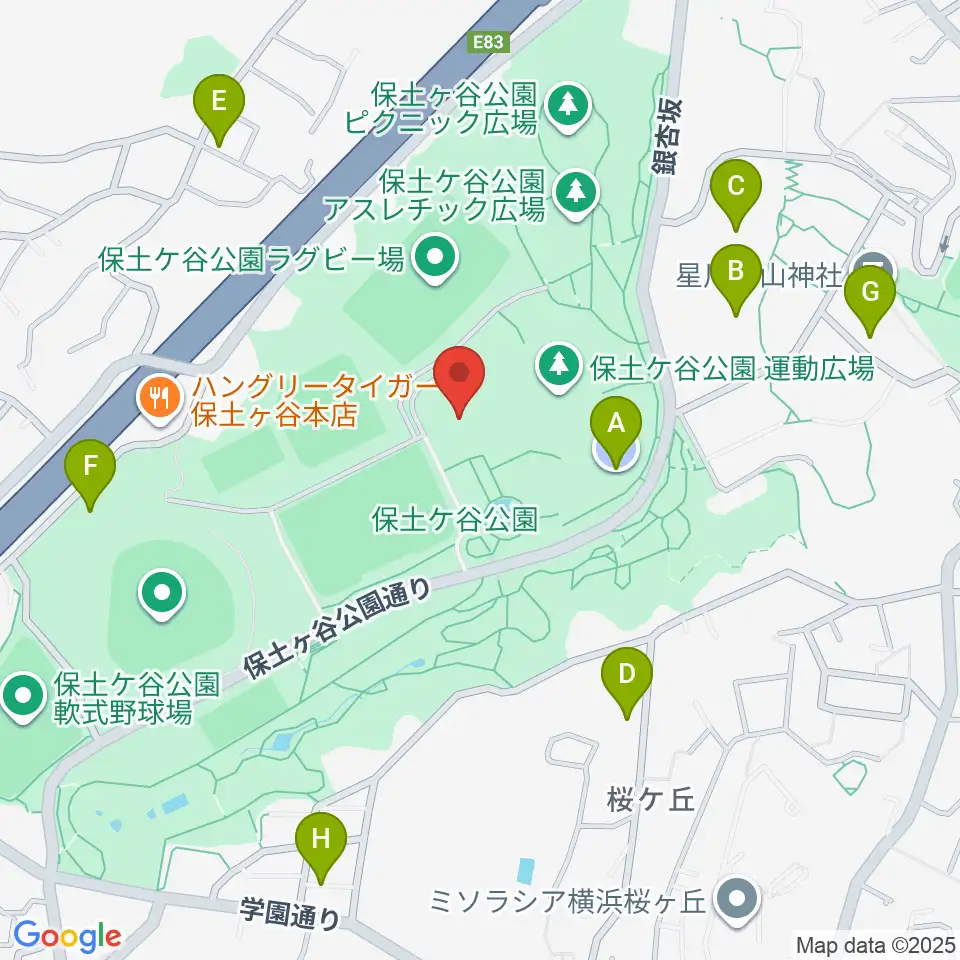 かながわアートホール周辺の駐車場・コインパーキング一覧地図