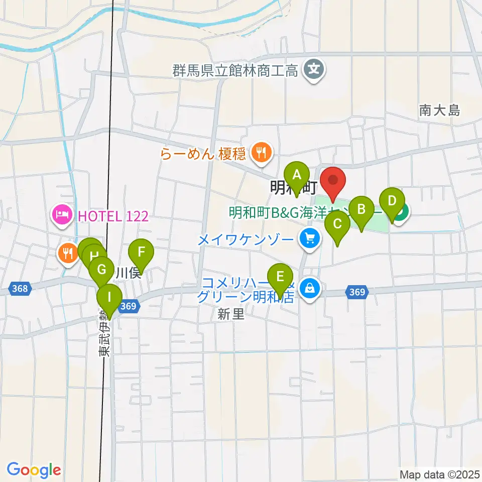 日本キャンパックホール周辺の駐車場・コインパーキング一覧地図