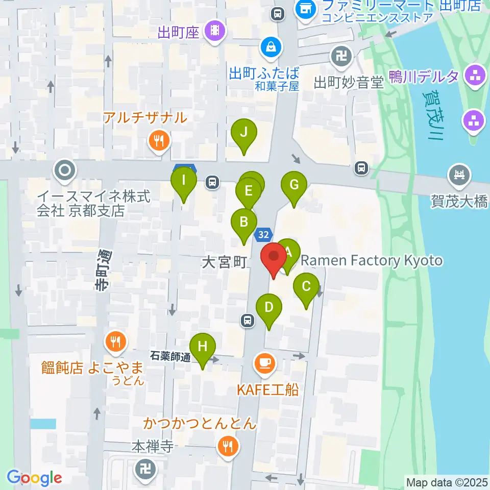 ソクラテス＆スー周辺のファミレス・ファーストフード一覧地図