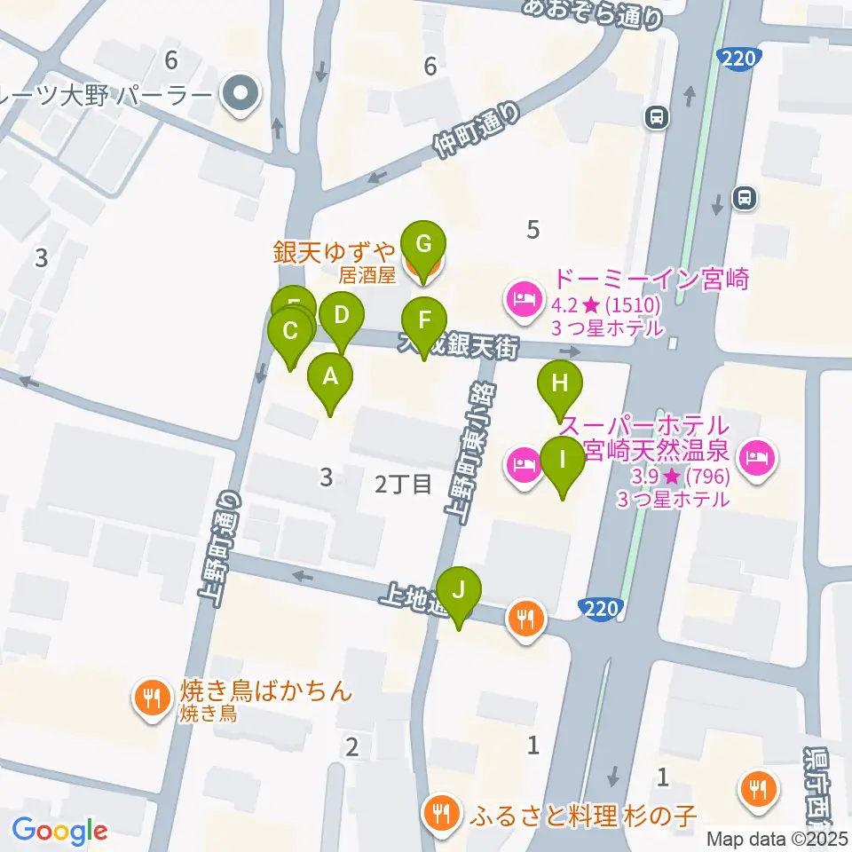 CDプレス匠周辺のファミレス・ファーストフード一覧地図