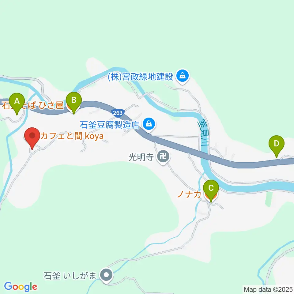 ピアノファクトリークジラ周辺のファミレス・ファーストフード一覧地図