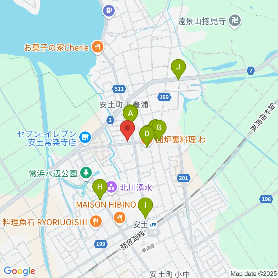 地球雑貨アース･ヴィレッジ周辺のファミレス・ファーストフード一覧地図