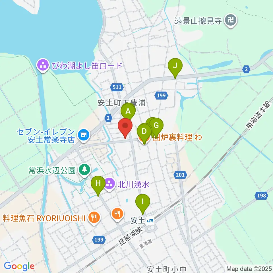 地球雑貨アース･ヴィレッジ周辺のファミレス・ファーストフード一覧地図