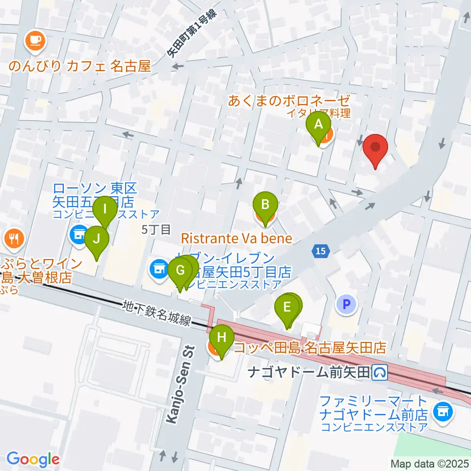 杉藤楽弓社周辺のファミレス・ファーストフード一覧地図