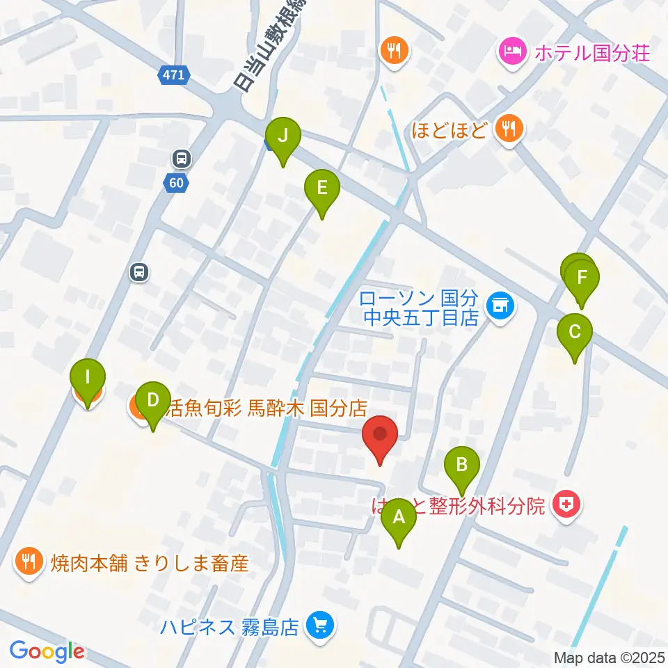 ミヤタカンパニー周辺のファミレス・ファーストフード一覧地図