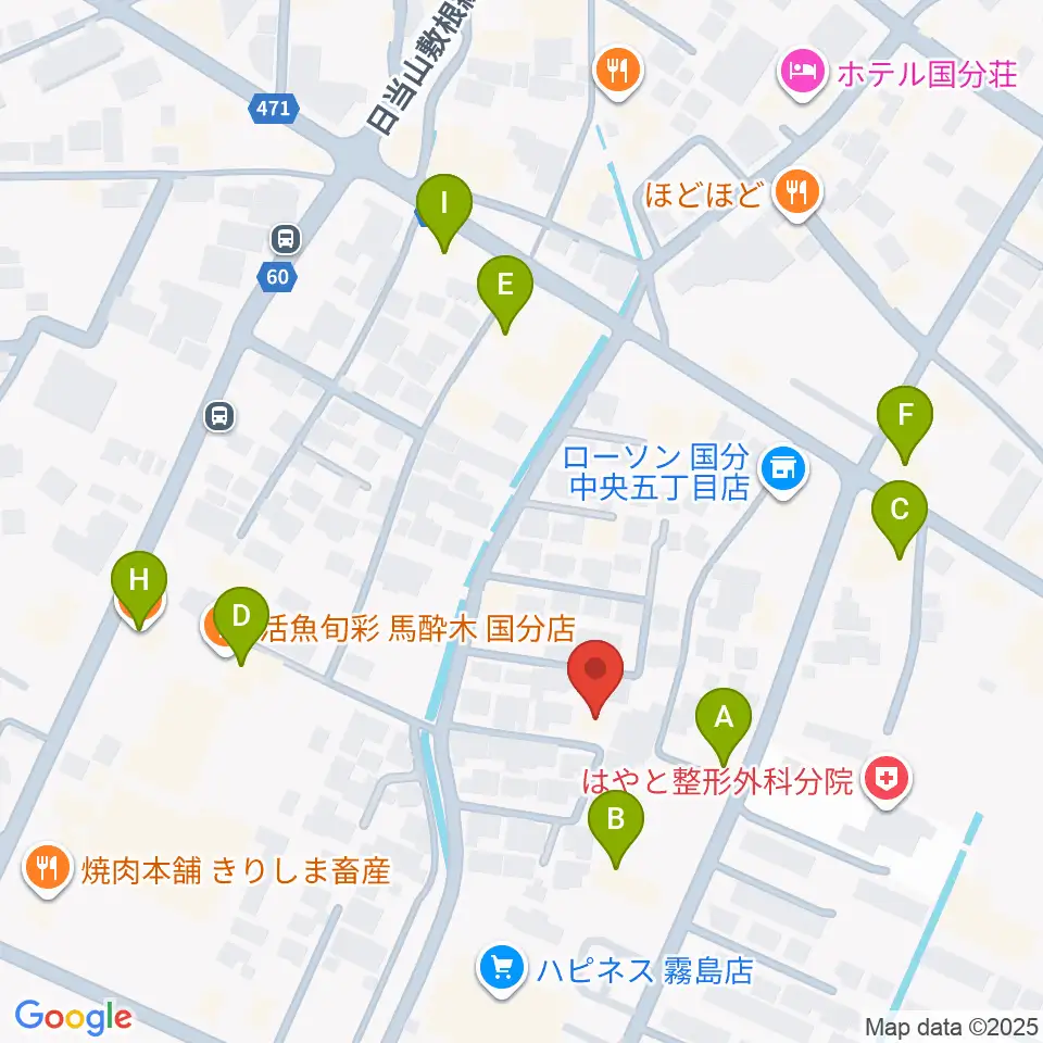 ミヤタカンパニー周辺のファミレス・ファーストフード一覧地図