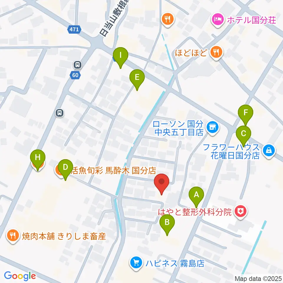 ミヤタカンパニー周辺のファミレス・ファーストフード一覧地図