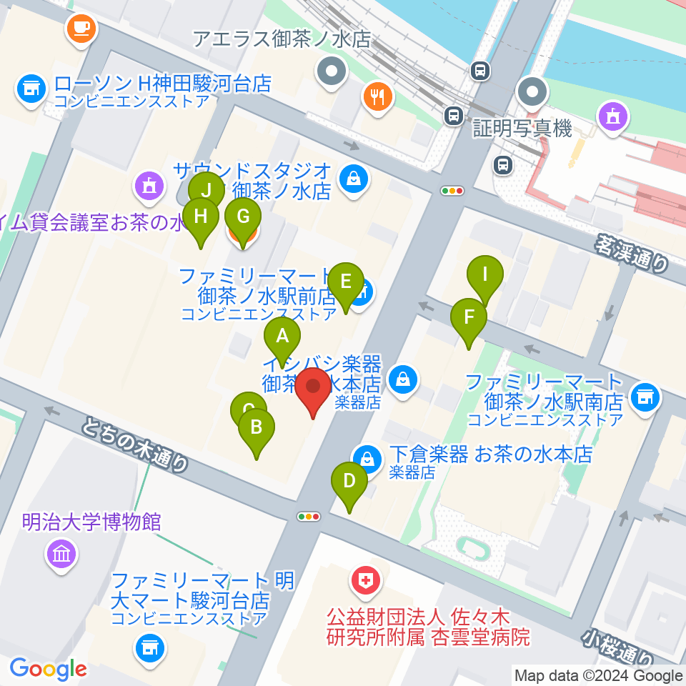 シモクラセカンドハンズ Part1周辺のファミレス・ファーストフード一覧地図