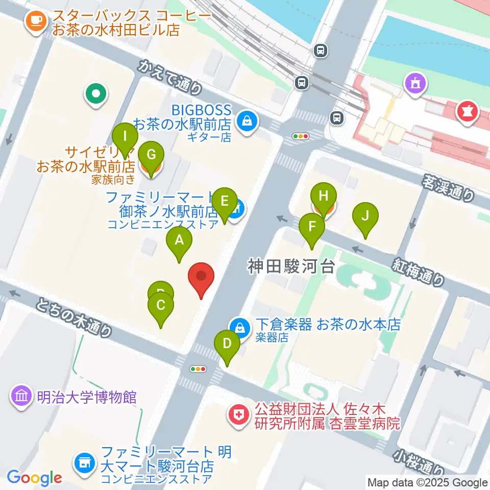 シモクラセカンドハンズ Part1周辺のファミレス・ファーストフード一覧地図