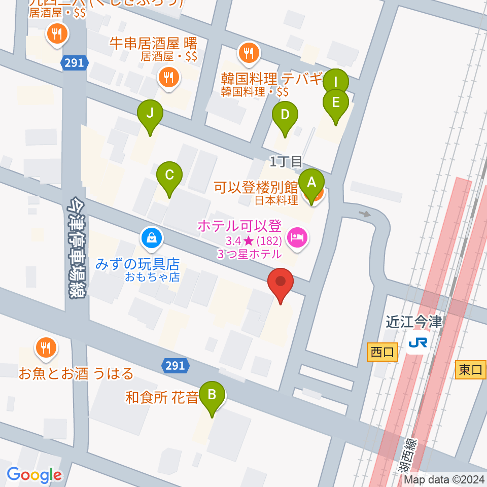 株式会社トリイ周辺のファミレス・ファーストフード一覧地図