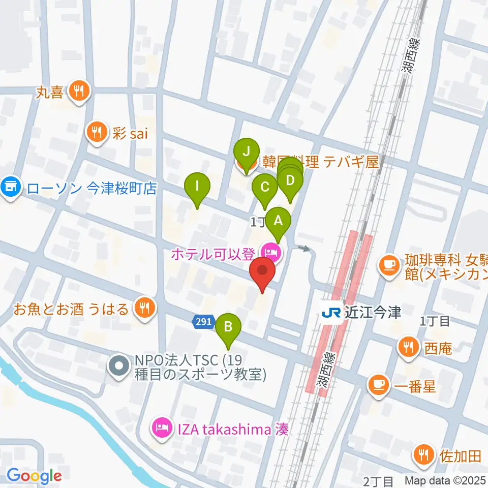 株式会社トリイ周辺のファミレス・ファーストフード一覧地図