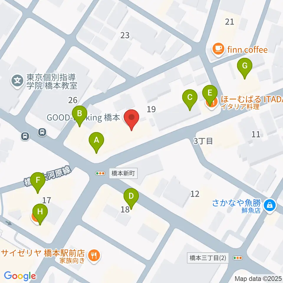 アフタービート周辺のファミレス・ファーストフード一覧地図