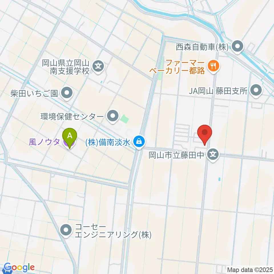 堀川ミュージックスクール周辺のファミレス・ファーストフード一覧地図