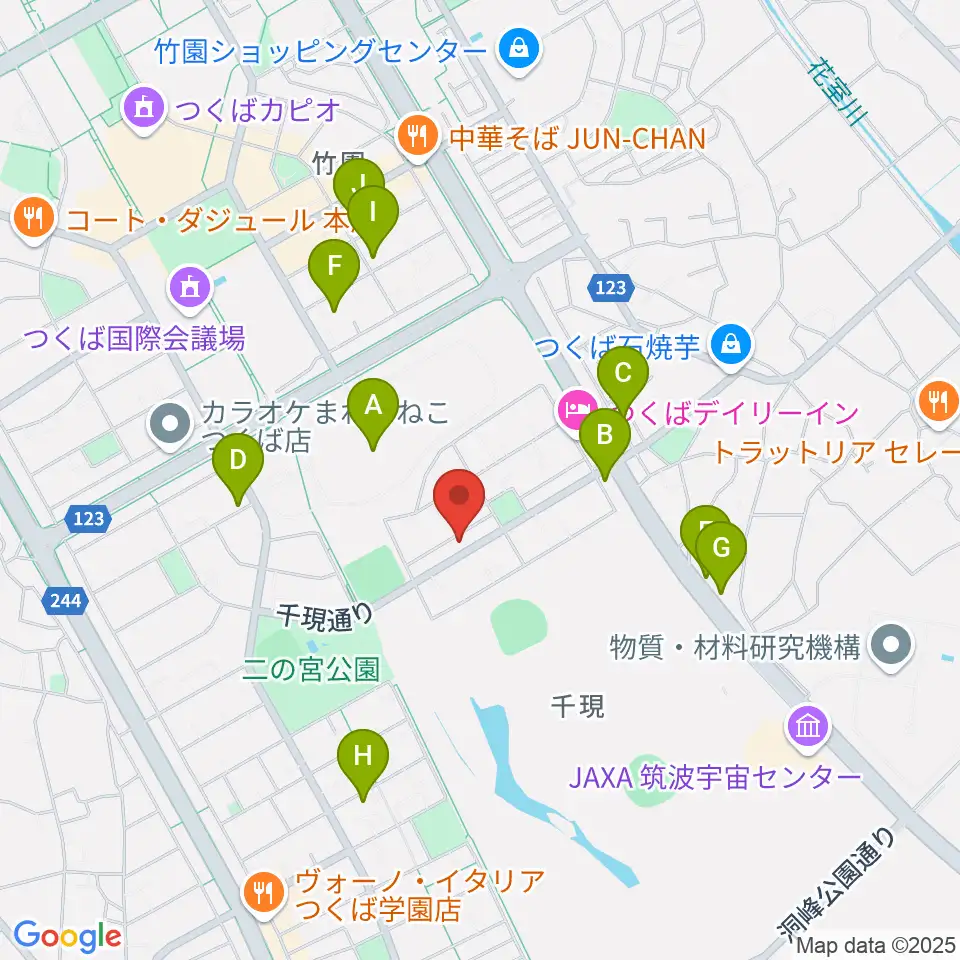 アトリエ・ドゥ・ダルクローズ周辺のファミレス・ファーストフード一覧地図