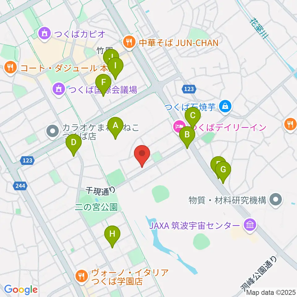 アトリエ・ドゥ・ダルクローズ周辺のファミレス・ファーストフード一覧地図