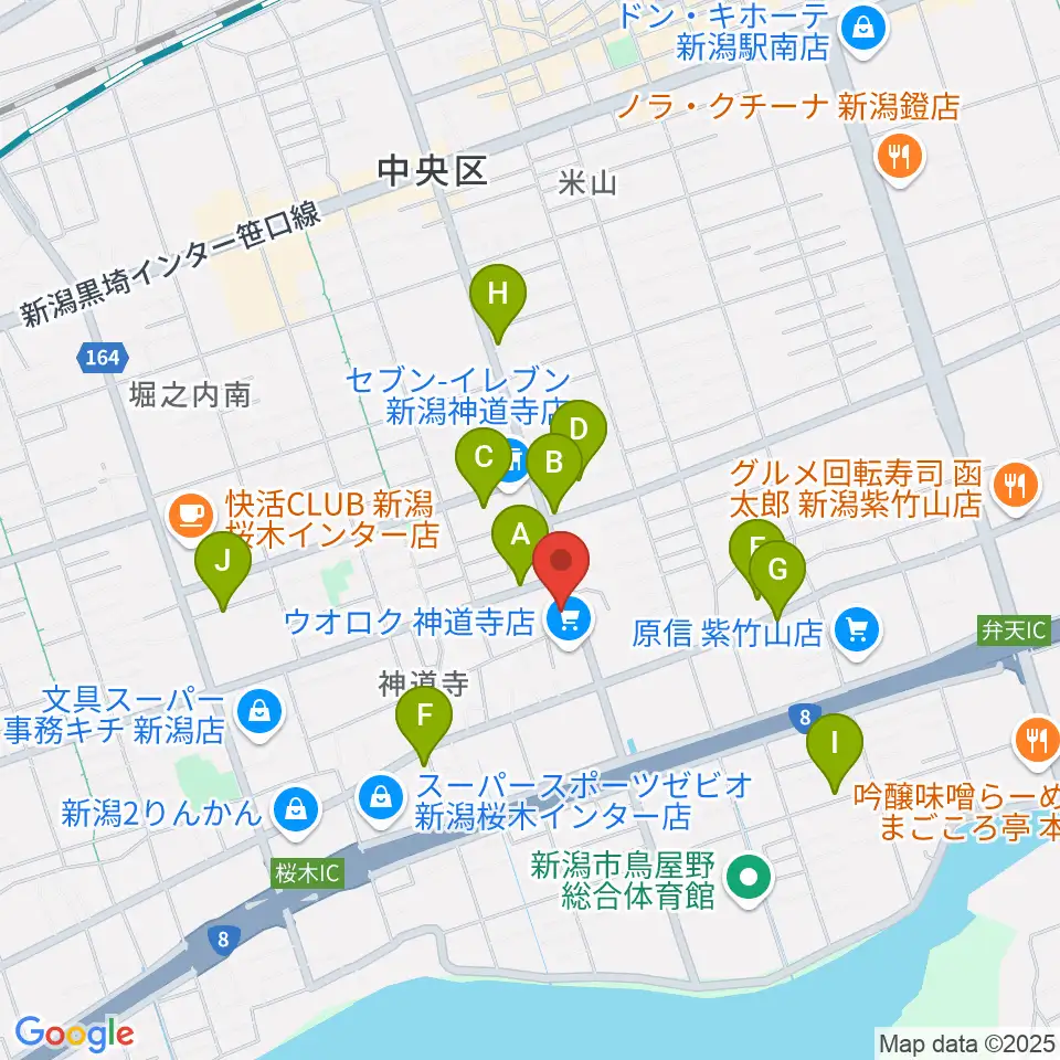 あぽろん駅南店周辺のファミレス・ファーストフード一覧地図
