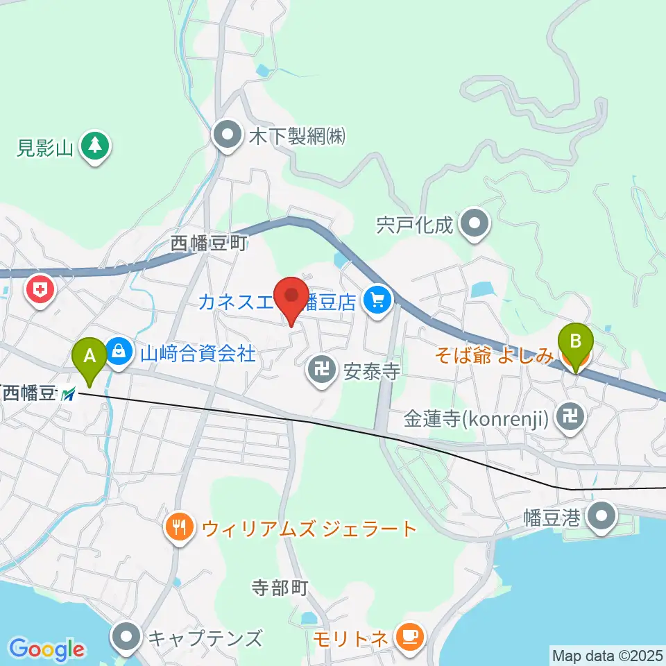 ヴァイアル周辺のファミレス・ファーストフード一覧地図