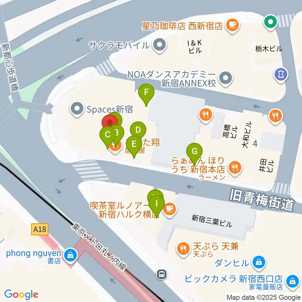 日本ダブルリード株式会社周辺のファミレス・ファーストフード一覧地図