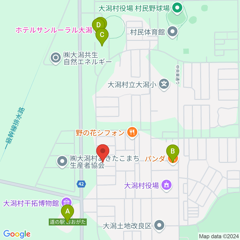 河内スタヂオ周辺のファミレス・ファーストフード一覧地図