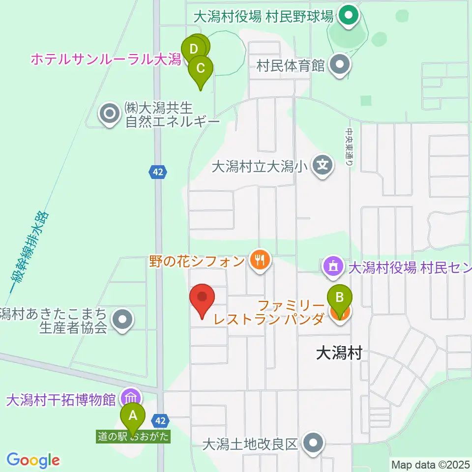 河内スタヂオ周辺のファミレス・ファーストフード一覧地図