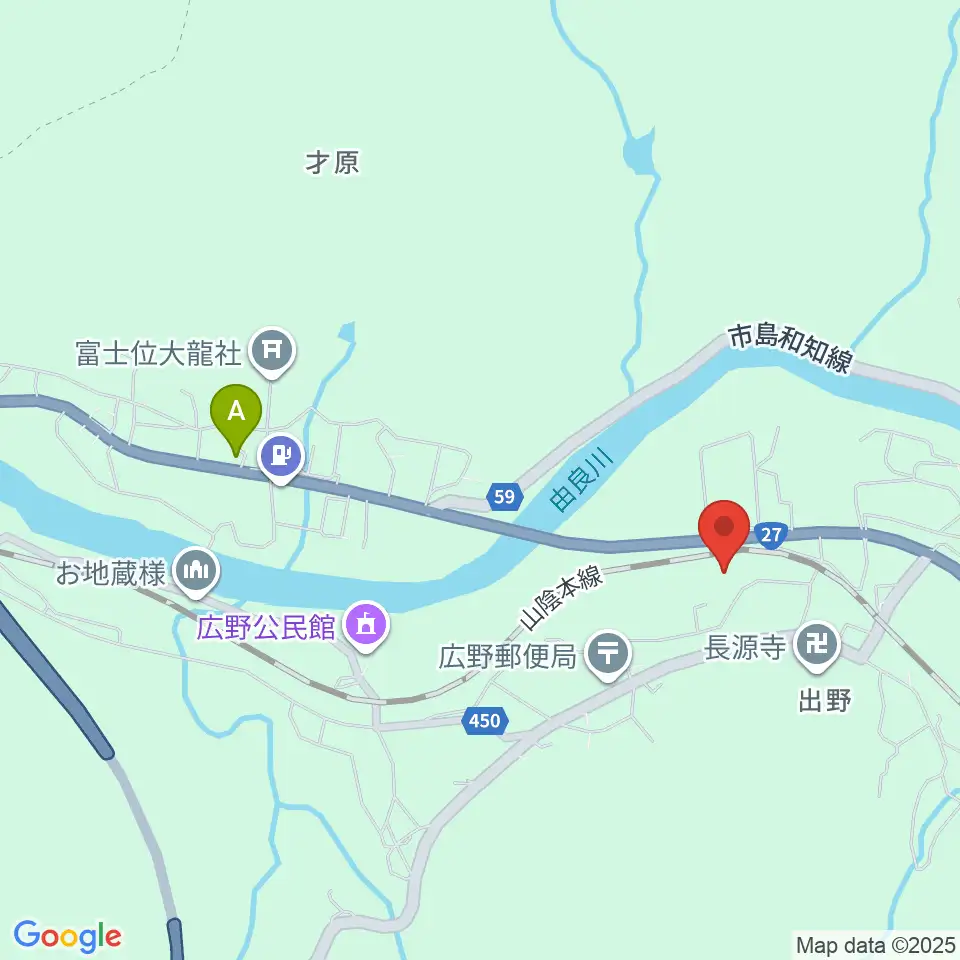 小坂弦楽器工房周辺のファミレス・ファーストフード一覧地図