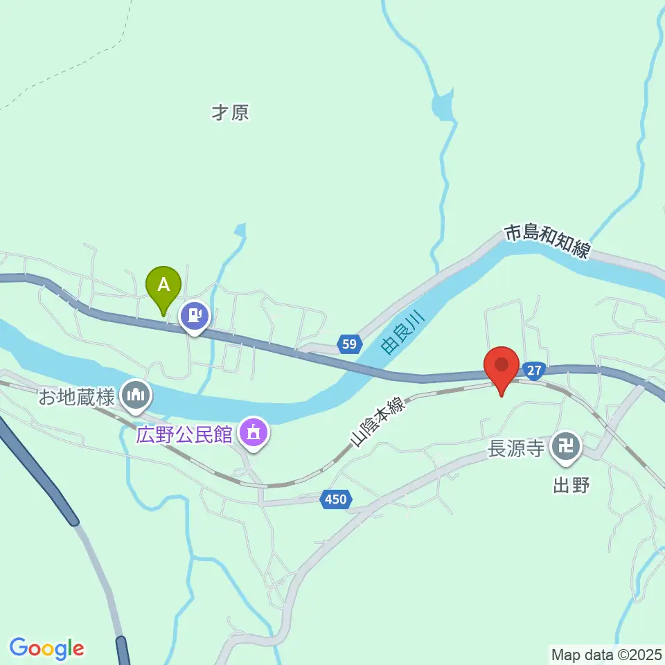 小坂弦楽器工房周辺のファミレス・ファーストフード一覧地図