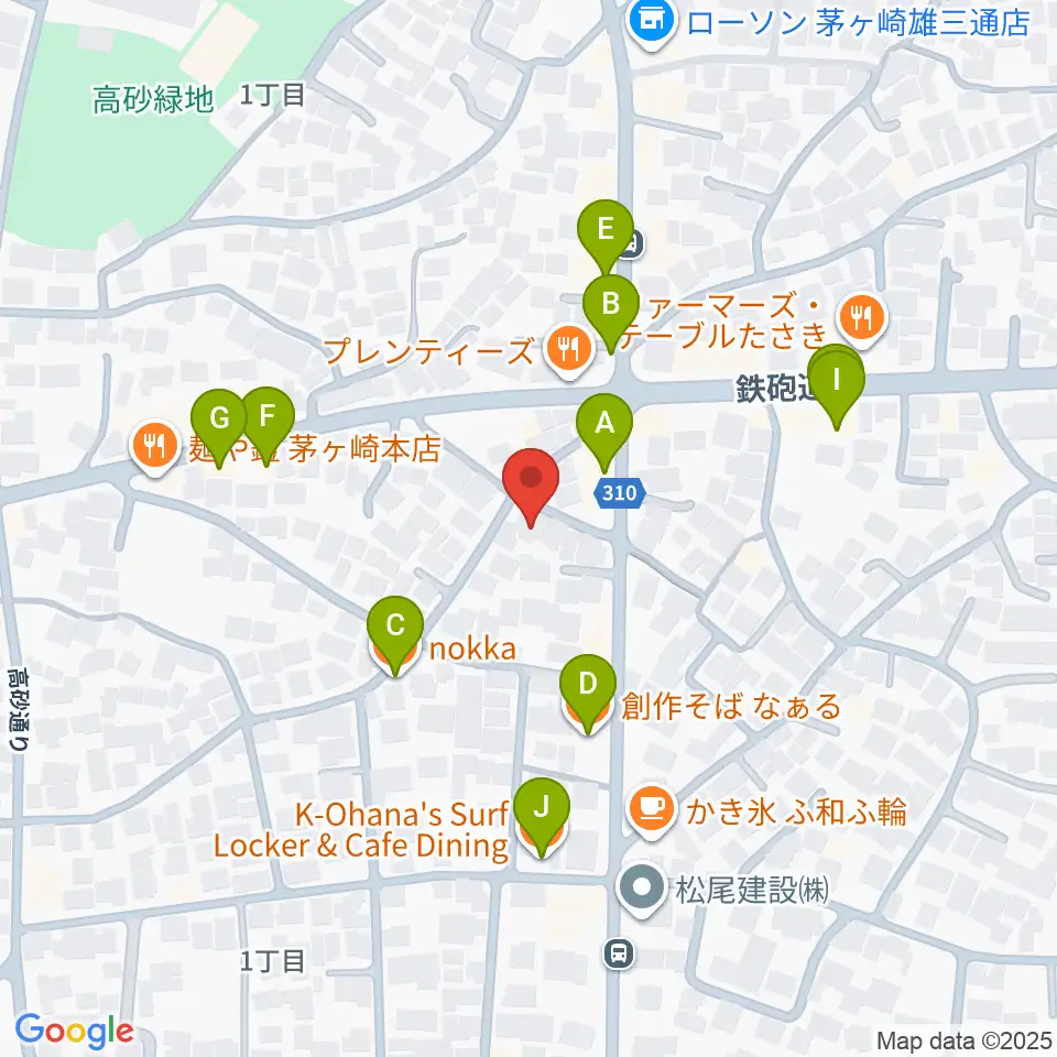 クリップエンジニアリング周辺のファミレス・ファーストフード一覧地図