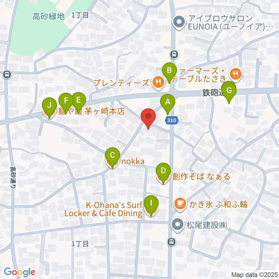 クリップエンジニアリング周辺のファミレス・ファーストフード一覧地図