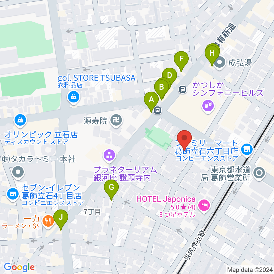 菊岡 中むら周辺のファミレス・ファーストフード一覧地図