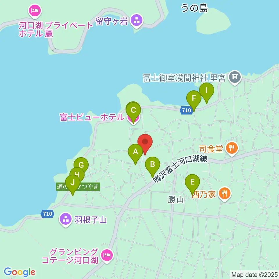 堀幸周辺のファミレス・ファーストフード一覧地図