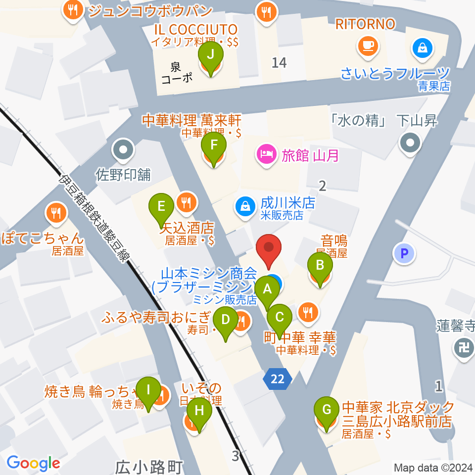 株式会社オレンジ村周辺のファミレス・ファーストフード一覧地図