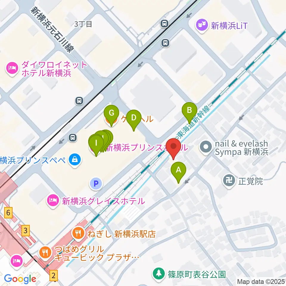 キミノ音楽教室周辺のファミレス・ファーストフード一覧地図