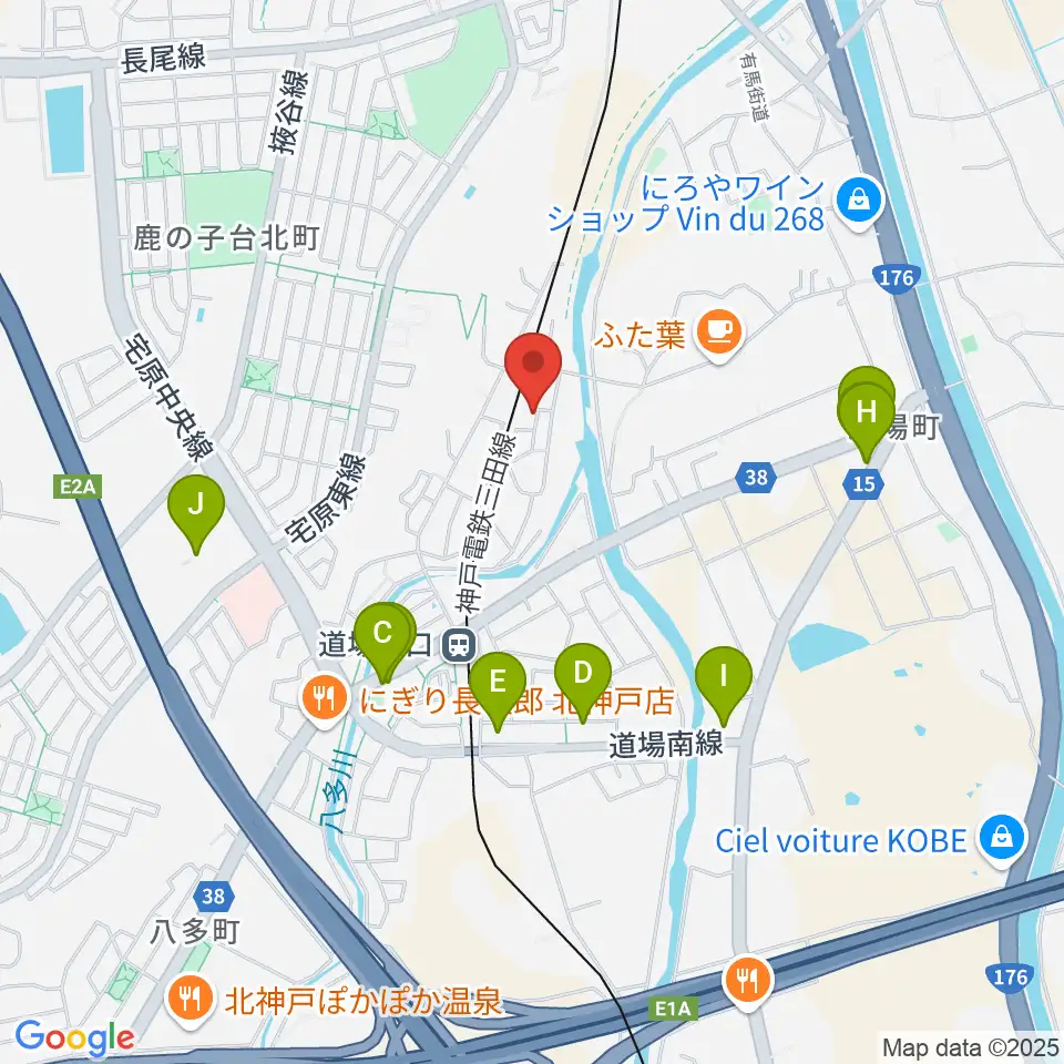 有限会社ピアノ技研周辺のファミレス・ファーストフード一覧地図