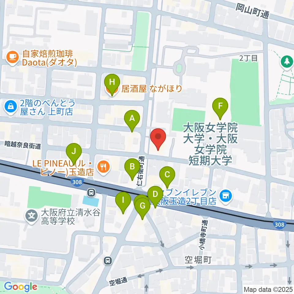 パックスアーレン株式会社周辺のファミレス・ファーストフード一覧地図