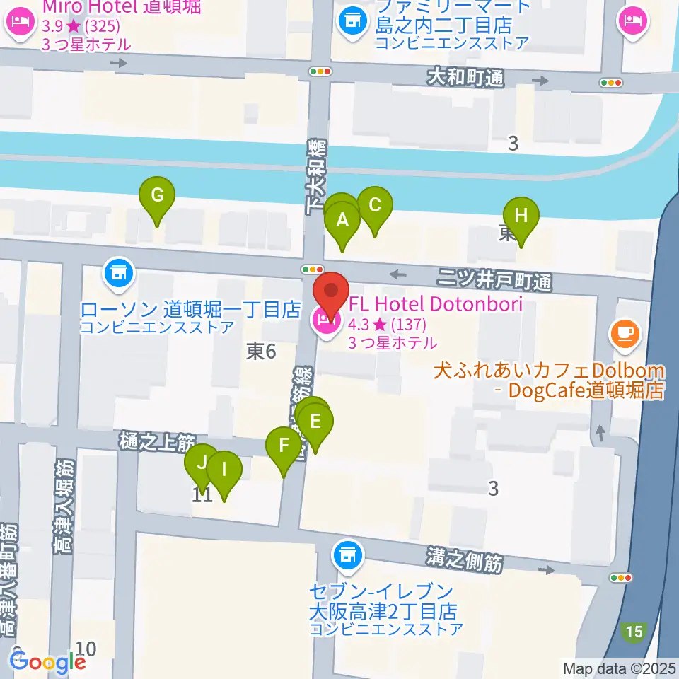 JAM`s Factory周辺のファミレス・ファーストフード一覧地図