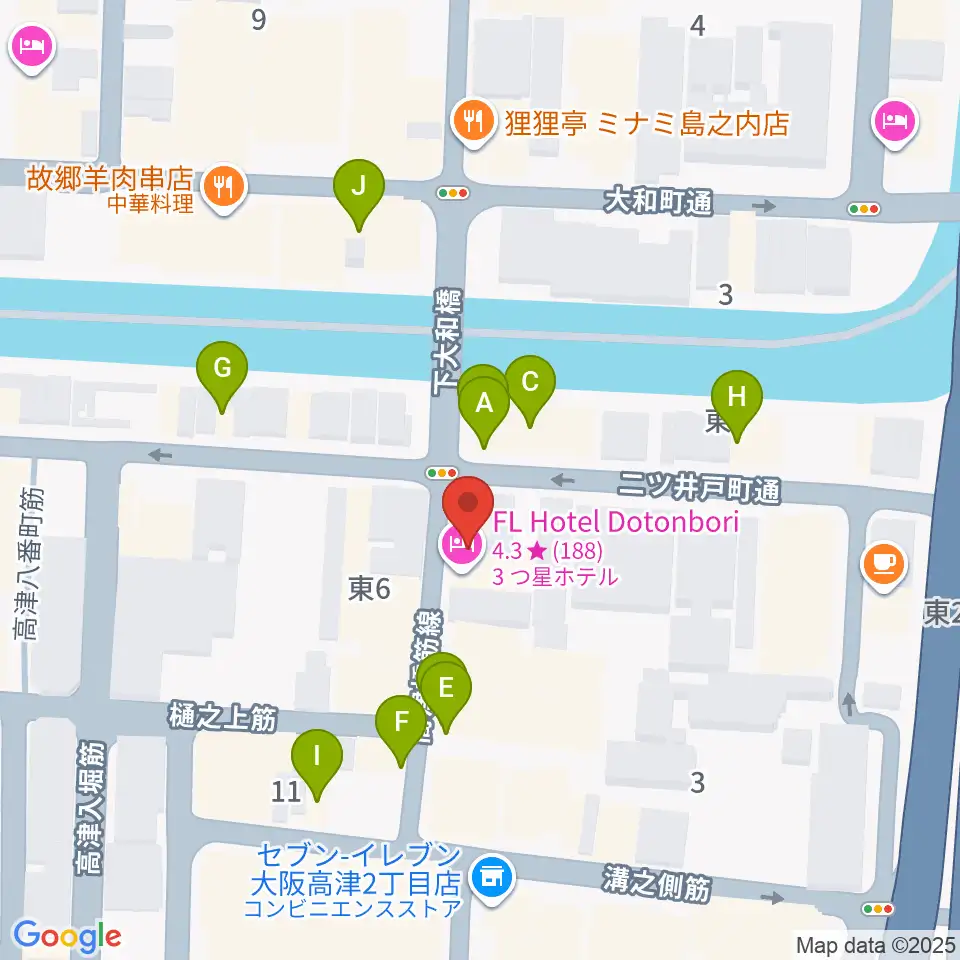 JAM`s Factory周辺のファミレス・ファーストフード一覧地図