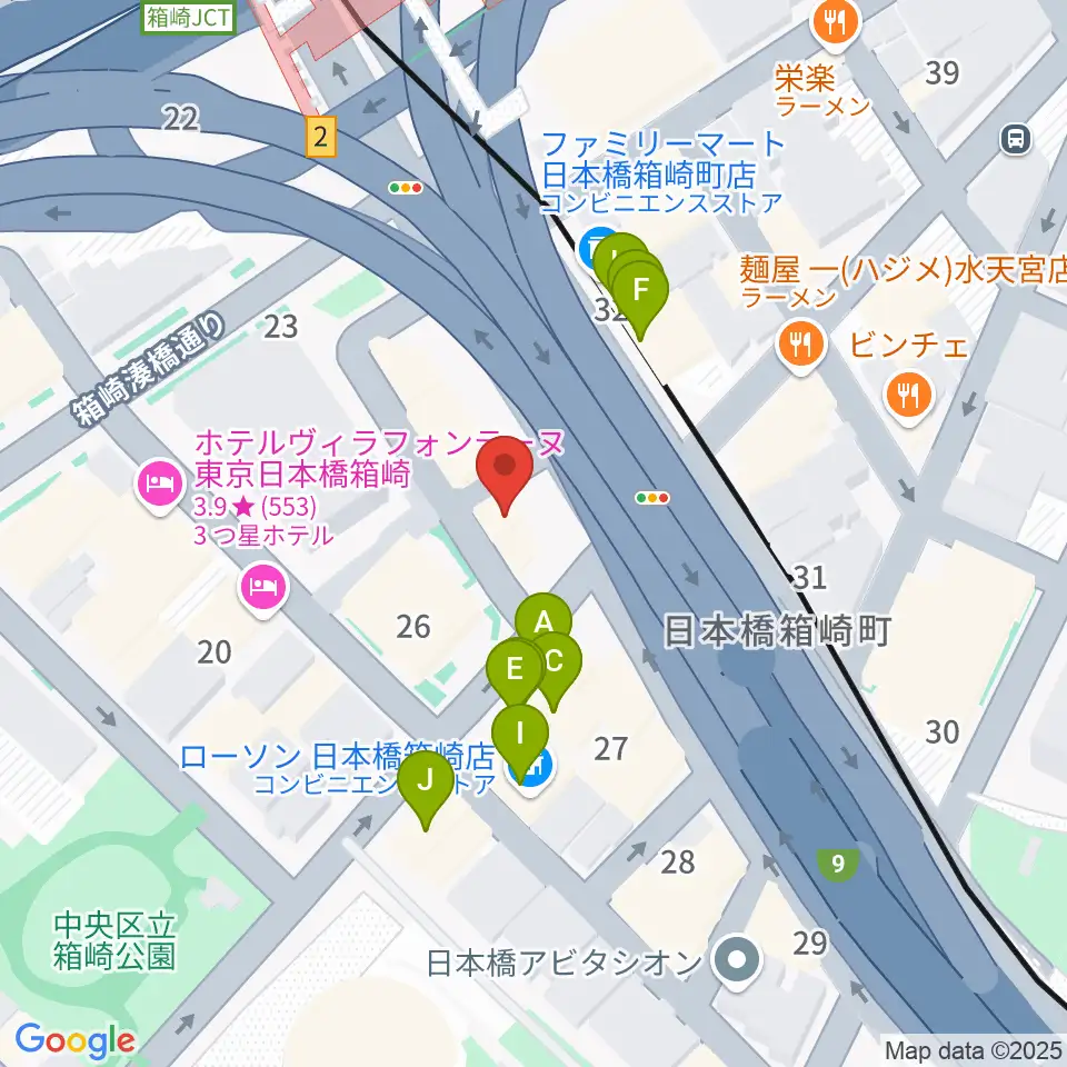 サロン・ド・モデラート周辺のファミレス・ファーストフード一覧地図