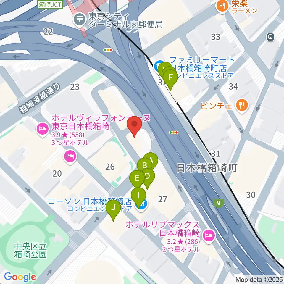 サロン・ド・モデラート周辺のファミレス・ファーストフード一覧地図