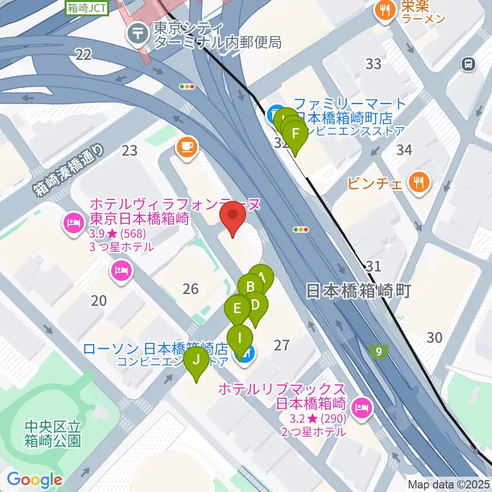サロン・ド・モデラート周辺のファミレス・ファーストフード一覧地図