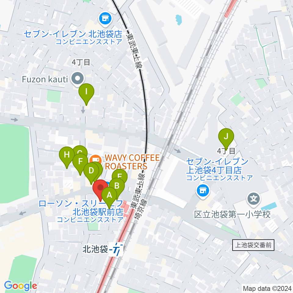 新生館シアター周辺のファミレス・ファーストフード一覧地図