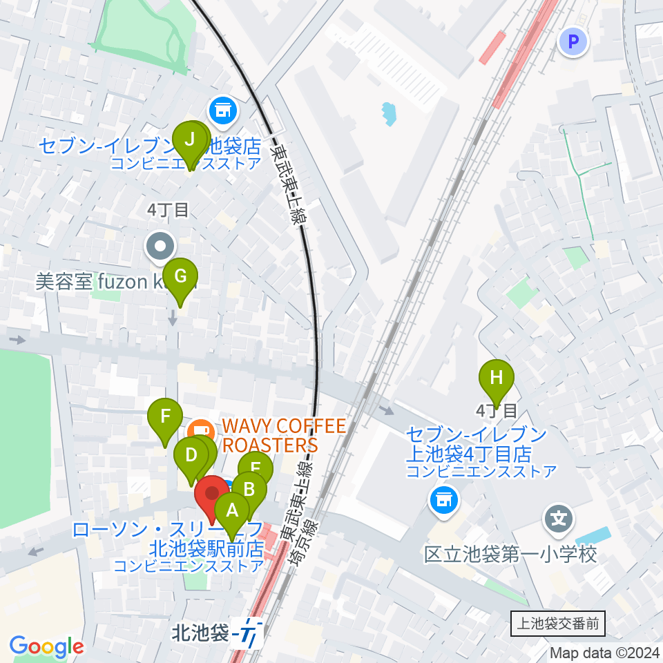 新生館シアター周辺のファミレス・ファーストフード一覧地図