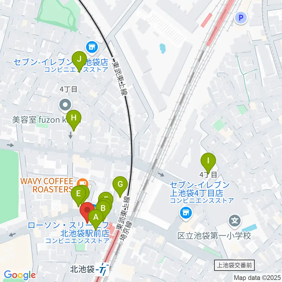 新生館シアター周辺のファミレス・ファーストフード一覧地図