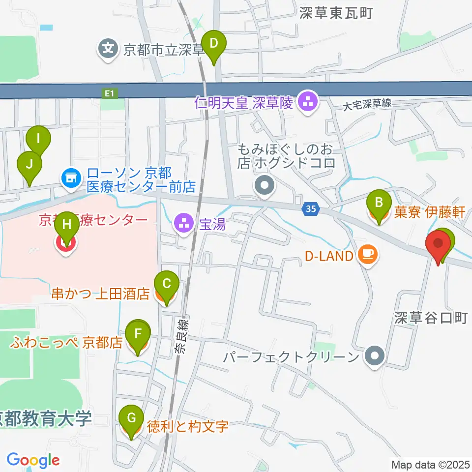 ぴあの屋ドットコム周辺のファミレス・ファーストフード一覧地図